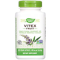 Nature's Way, Vitex Fruit, 400 mg, 320 Vetegarian Capsules