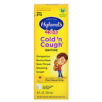 Hyland's, 4 Kids Cold 'n Cough, Daytime, Ages 2-12, 4 fl oz (118 ml)