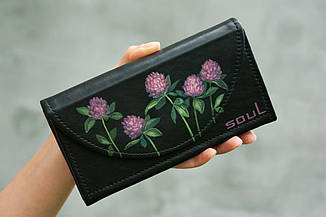 Шкіряний жіночий гаманець