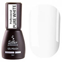 Гель-лак Siller Pure White, 8 мл