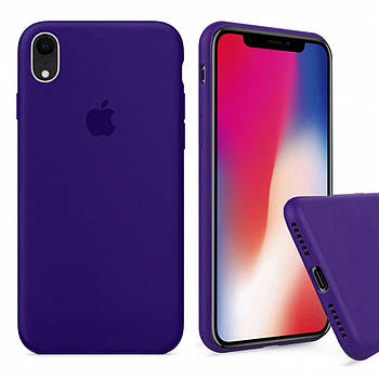 Чохол Silicone FULL case для IPhone Xr Ultraviolet фіолетовий