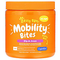 Zesty Paws, Mobility Bites for Dogs and Cats, Hip and Joint Support, Duck Flavor, 90 Soft Chews