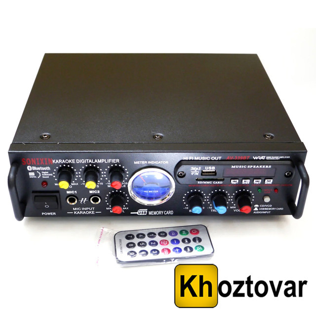 Усилитель звука Sonixin AV-339BT 2х150W