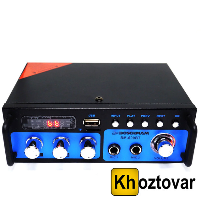 Підсилювач звуку Boschmann BM Audio BM-600BT