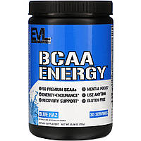 EVLution Nutrition, Energy BCAA, Blue Raz, 9.5 oz (270 g)