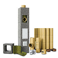 Монтаж керамічних димохідних систем