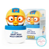 Дитячий зволожуючий крем з екстрактом козячого молока і куркуми  Pororo Goat Milk Mild Cream, 80ml, фото 5