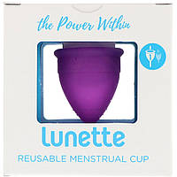Lunette, Менструальный колпачок многоразового использования, фиолетовый, 1 штука