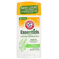 Arm & Hammer, Натуральный дезодорант Essentials, свежий, 71 г