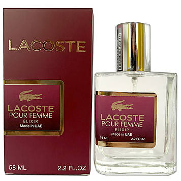 Тестер Lacoste Pour Femme Elixir (Лакоста пур фем еліксир 60мл)