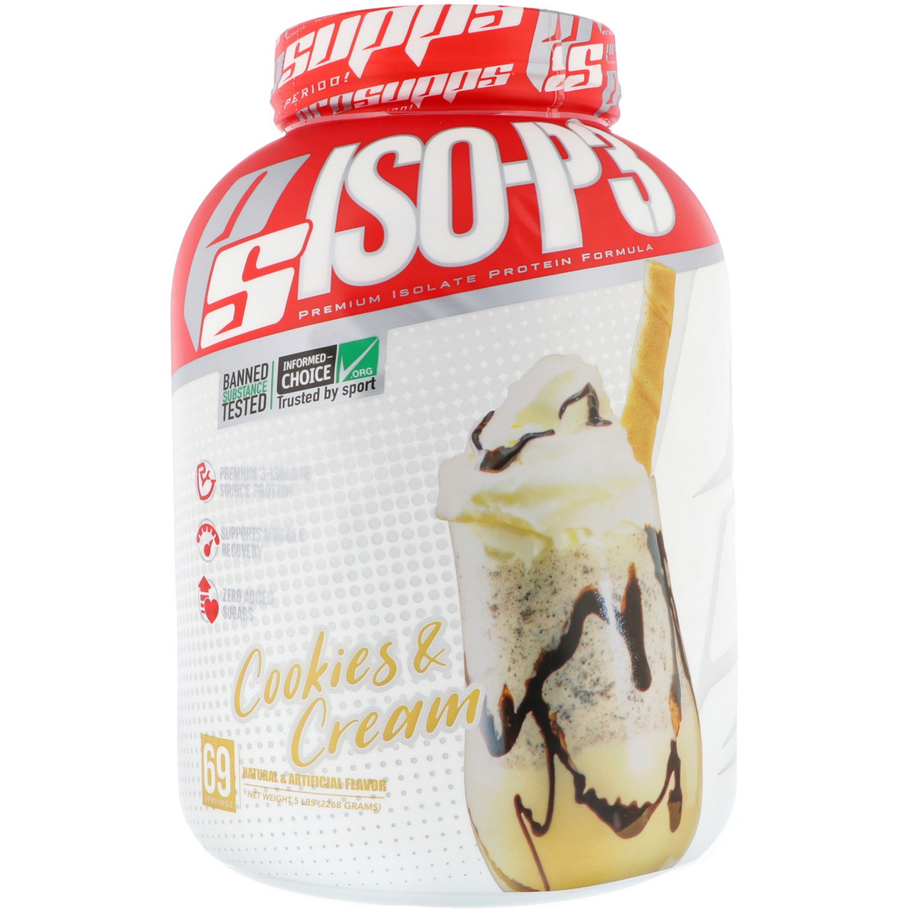 ProSupps, PS ISO-P3, Cookies & Cream, 5 lb (2268 g)