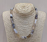 Намисто з натурального каменю Агат., фото 2