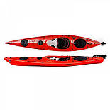 Каяк туристичний одномісний для спорту, риболовлі Seabird Expedition Afjord kayak рибальський, байдарка, фото 10