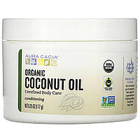Aura Cacia, Органическое средство для улучшения состояния кожи, кокосовое масло, 6,25 унц. (177 г)