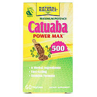 Natural Balance, Catuaba Power Max 500, Maximum Potency, 60 VegCaps