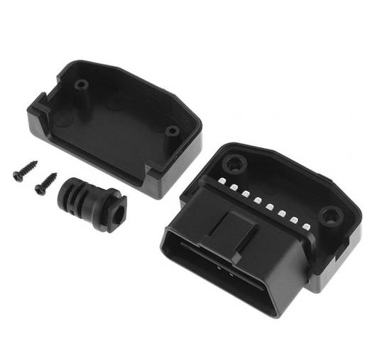 Купить Диагностический разъем-колодка OBD2 16 pin папа, цена 118 грн ...