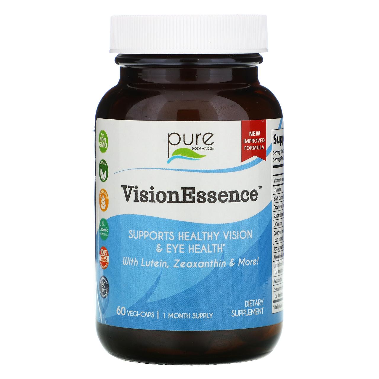 Essence Pure, VisionEssence, 60 Veggie Caps