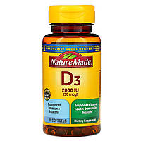 Nature Made, D3 , 2000 IU, 90 Softgels