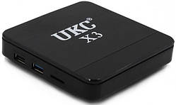 ТВ смарт приставка UKC Smart TV X3 MINI S905W, 4GB / 32GB з Bluetooth (SH014488)