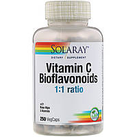 Solaray, Vitamin C Bioflavonoids, 500 mg, 250 VegCaps