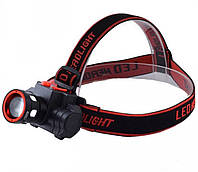 Світлодіодний ліхтарик BL CB-0604 T6, налобний, червоний з чорним S