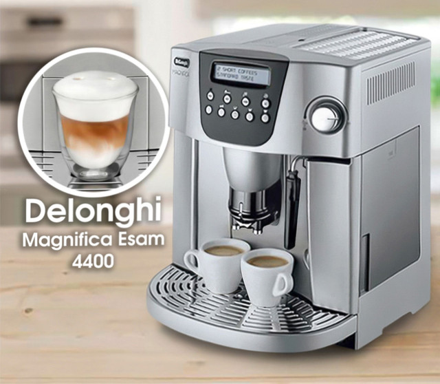 Destiny Sovereign exhibition Кофемашина Delonghi Magnifica ESAM 4400, б/у от интернет-магазина "Империя кофе" Destiny Sovereign exhibition Кофемашина Delonghi Magnifica ESAM 4400, б/у от интернет-магазина "Империя кофе"