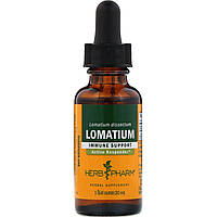 Herb Pharm, Ломатиум, цельный корень, 1 жидкая унция (30 мл)