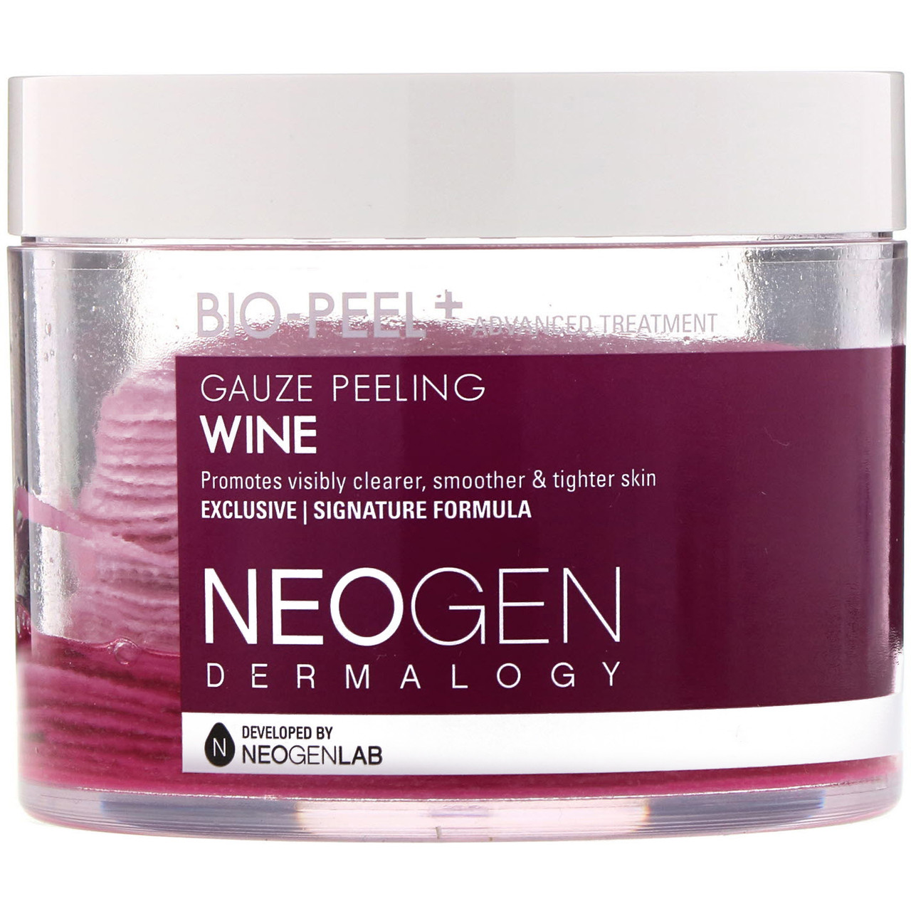 Neogen, Біо-Пілінг, Марлевий Пілінг, Вино, 30 Комплектів, 6,76 рідких унцій (200 мл)