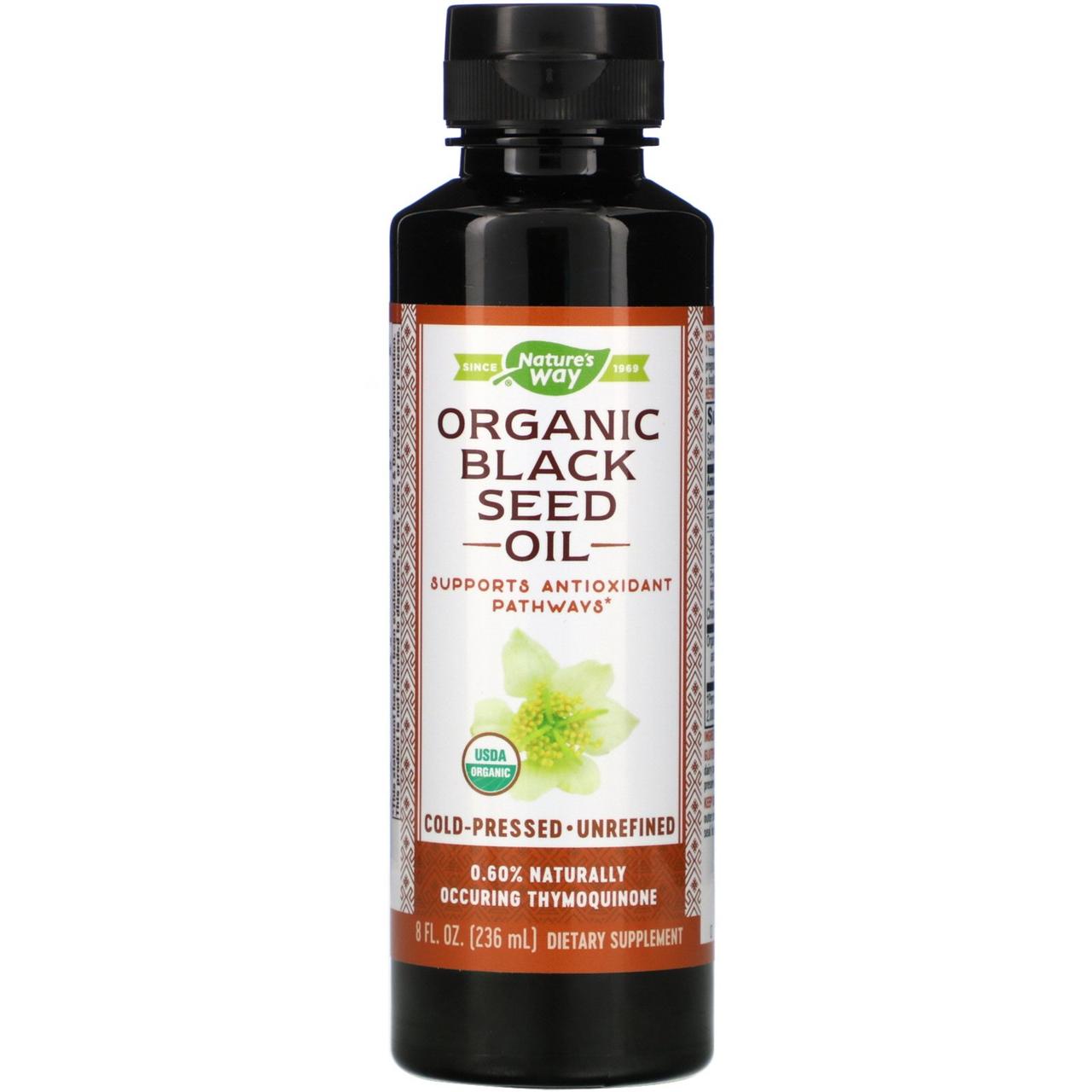 Nature's Way, 100% Organic Black Seed Oil, 8 fl oz (235 ml)