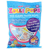 Zollipops , The Clean Teeth Pops, клубника, апельсин, малина, вишня, виноград, ананас, более 25 ZolliPops, 5,2 унций