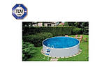 Каркасний басейн AZURO BASIC 2,4х0,9м з картриджним навісним скімером 2000, фото 3
