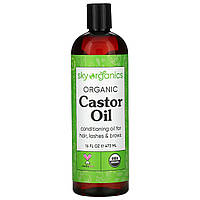 Sky Organics, Castor Oil, USDA Organic, 16 fl oz (473 ml)