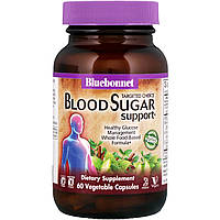 Bluebonnet Nutrition, Targeted Choice, Blood Sugar Support, 60 Capsules Vegetable
