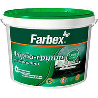 Краска-грунт универсальная Farbex - 1,4 кг, белый