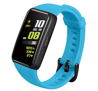 Ремешок DK для Honor Band 6 / 7 | Silicone Sport Band Classic (011342) (sky blue)