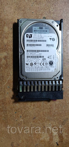 Жорсткий диск Вінчестер HDD 146 Gb / Гб HP DG146BABCF 2.5" SAS No 210802