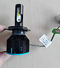 Автомобільні світлодіодні лампи Pulso S6 цоколь H4, 12В, 33W, 3600LM, комплект 2шт, фото 5