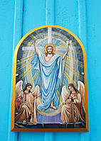 Большая фасадная икона Воскресения Христово