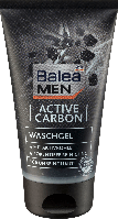 Гель для умывания лица Balea men Waschgel Active Carbon, 150 мл.