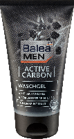 Гель для вмивання обличчя Balea men Waschgel Active Carbon, 150 мл.