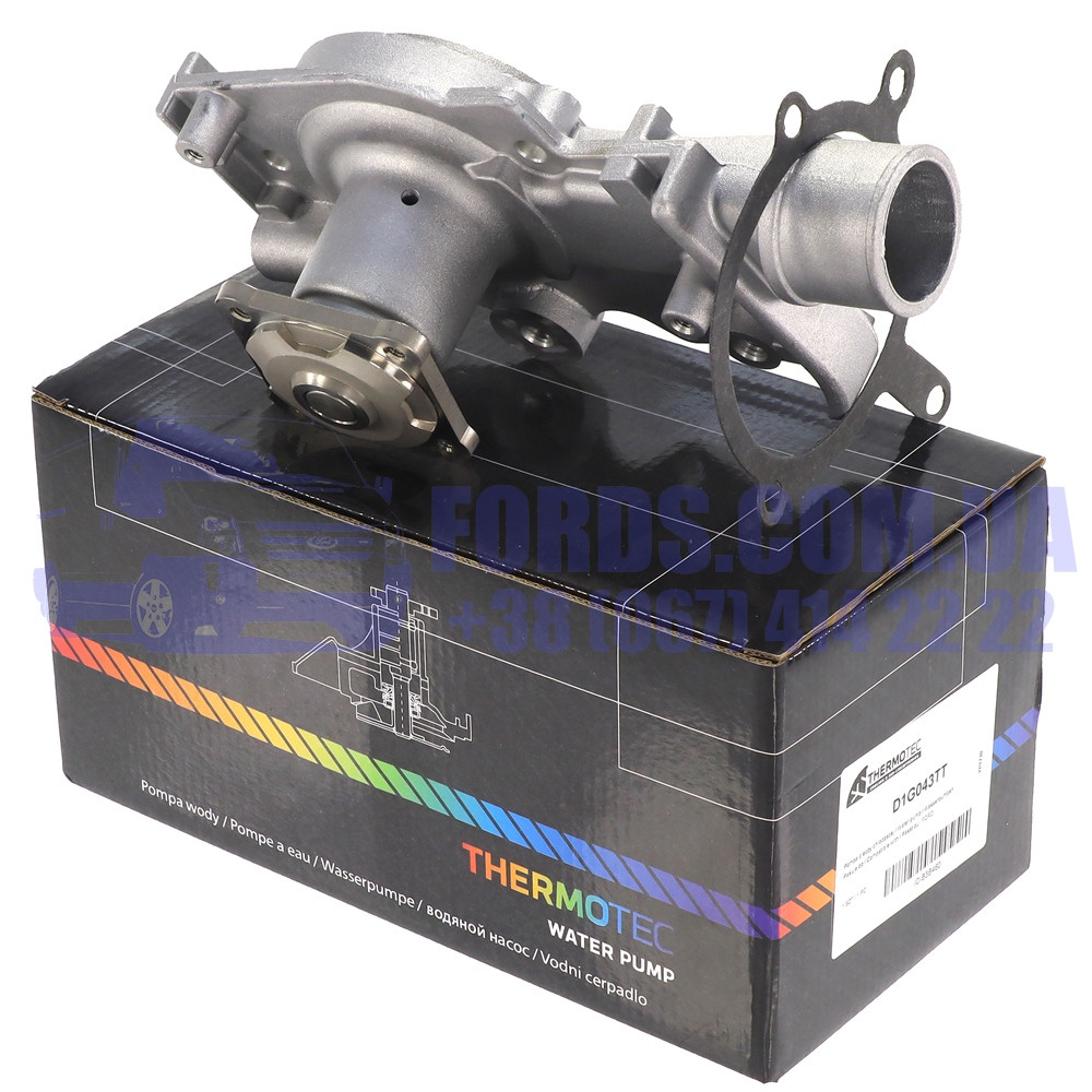 Помпа двигуна FORD ESCORT/ORION/FIESTA 1989-2001 (1.6/1.8 ZETEC) THERMOTEC