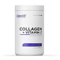 Коллаген + витамин Ц OstroVit Collagen + Vitamin C 400 g pure