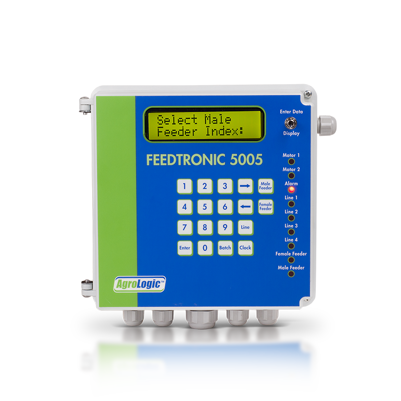 Контроллер FeedTronic 5005-A системы кормления родительского стада бройлеров и взвешивания корма в силосе