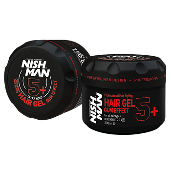 Гель для укладання волосся Nishman Gum Effect 5+ 300 мл
