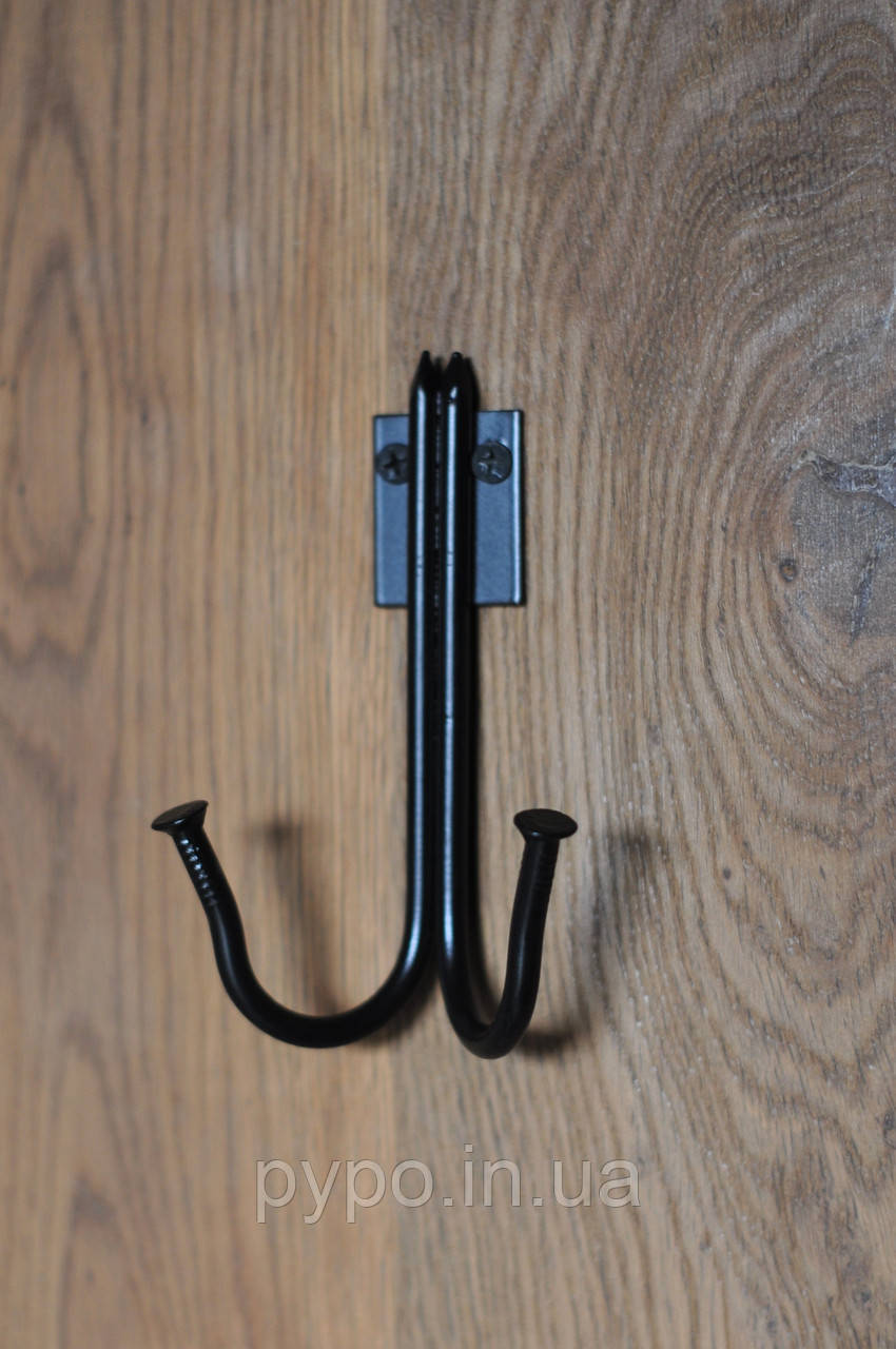 Гачок подвійний Fibona Хобнейл 13*6*8 см, фото 1