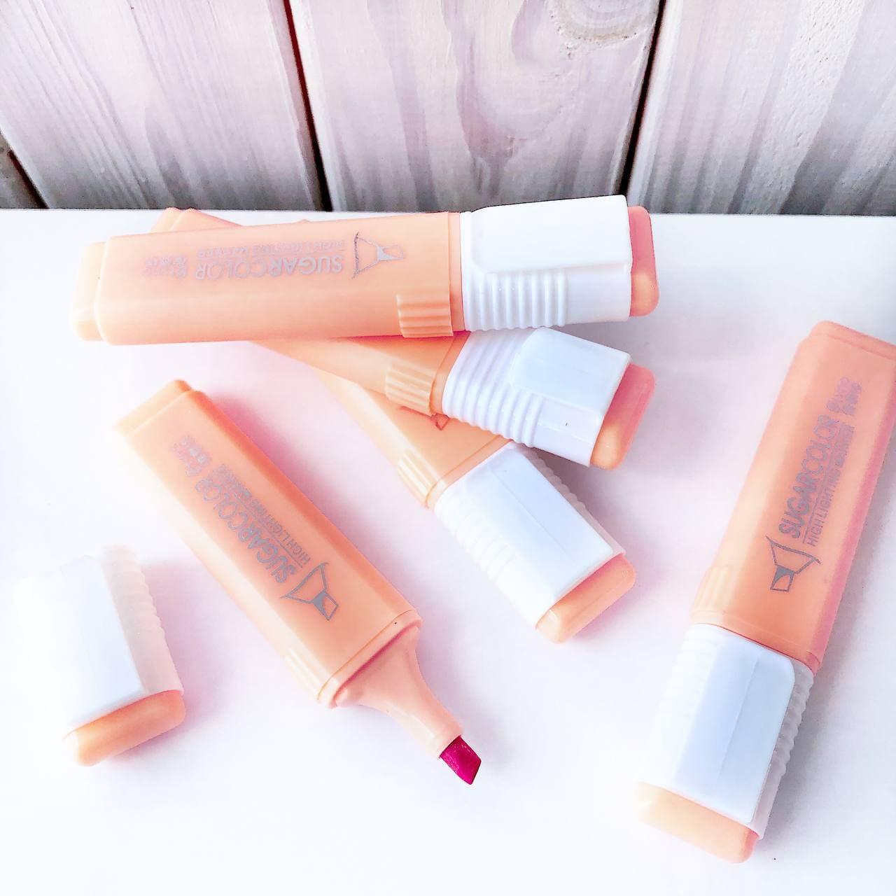 Текстовый Маркер Пастель Персиковый — Купить Недорого на Bigl.ua ...