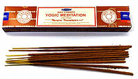 Благовония Наг Чампа Йога Медитация, Nag Champa Yogic Meditation Satya (15gm)
