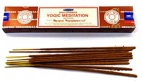 Пахощі Наг Чампа Йога, Медитація, Nag Champa Yogic Meditation Satya (15gm)