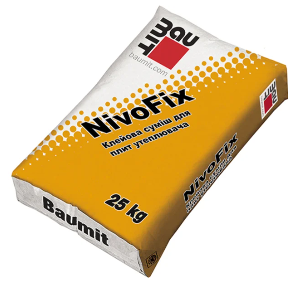 Клейова суміш Baumit Nivofix, 25 кг