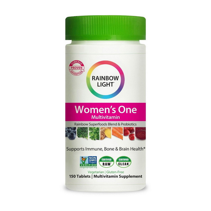 Витамины и минералы для женщин Rainbow Light Women's One 150 tab - фото 1 - id-p1356150718